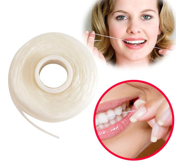 High Quality 1PCS 50m Food grade dental floss tooth whitening mouth clean oral care portable dental flosser Oral Hygiene