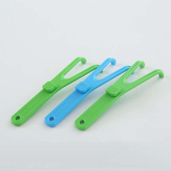 Y Shape Dental Floss Holder for Sale Wholesale Dental Floss Holders Solid Color