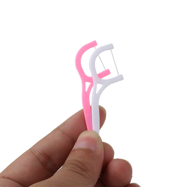 1Pack Useful Disposable Dental Oral Care Tooth Clean Floss Flosser Picks Teeth Toothpicks Stick Keep Health Beauty Tools