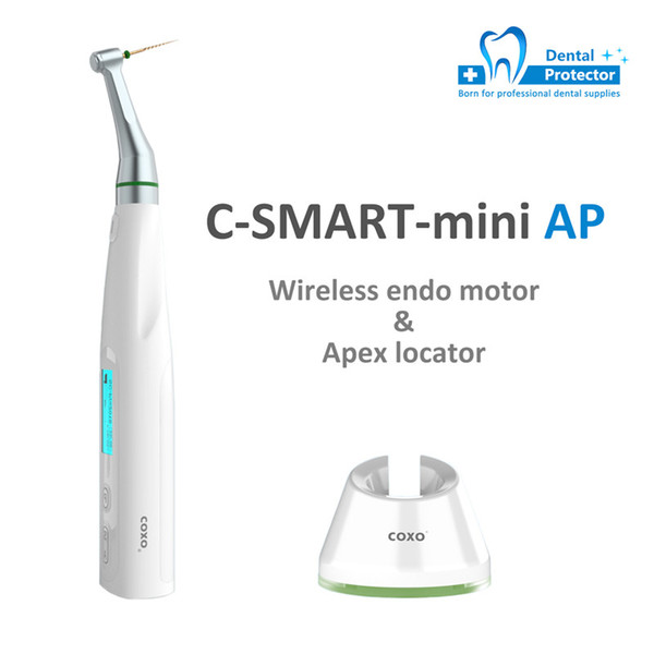 COXO C-Smart mini AP Wireless Dental endo motor with Apex Locator, with led light and Mainstream file system two in one