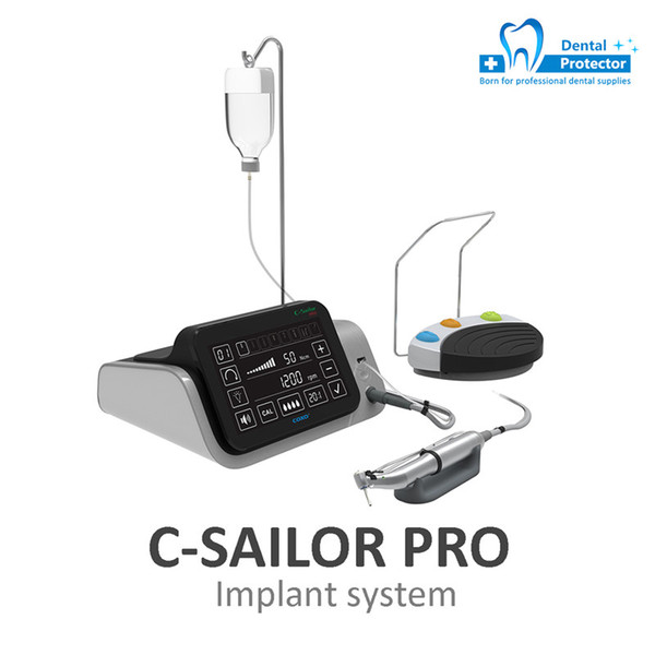 COXO Dental Implant Motor C-Sailor pro Dental Physio Surgical motor , with one 80 N.cm contra angle strong power , fiber optical led