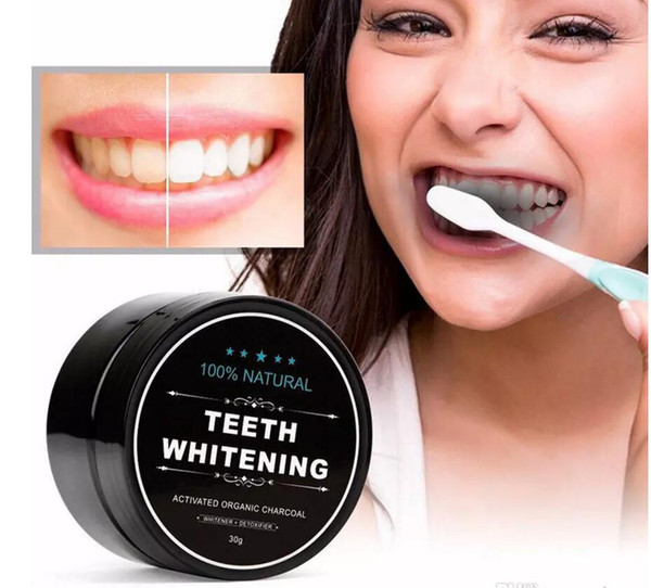 All Natural Organic Activated Charcoal Teeth Cleaning Tooth and Gum Powder Decontamination Tooth Yellow Stain Bamboo Toothpaste Oral Care