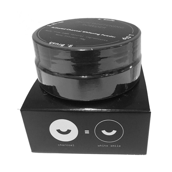 Safe Natural Organic Activated Charcoal Natural Teeth Whitening Powder Remove Smoke Tea Coffee Yellow Stains Bad Breath