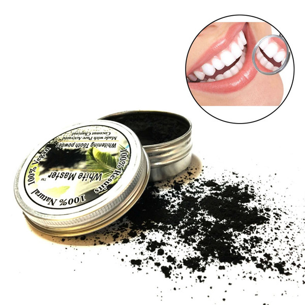 Bamboo Activated Charcoal Powder Oral Whitening Tooth powder Yellow StainsTeeth Whitening Black Activated Charcoal Remove Pure Tooth Powder