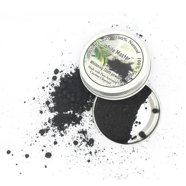 Hot explosion models White Master black bamboo charcoal tooth powder strong eliminate whitening teeth stains smoke yellow