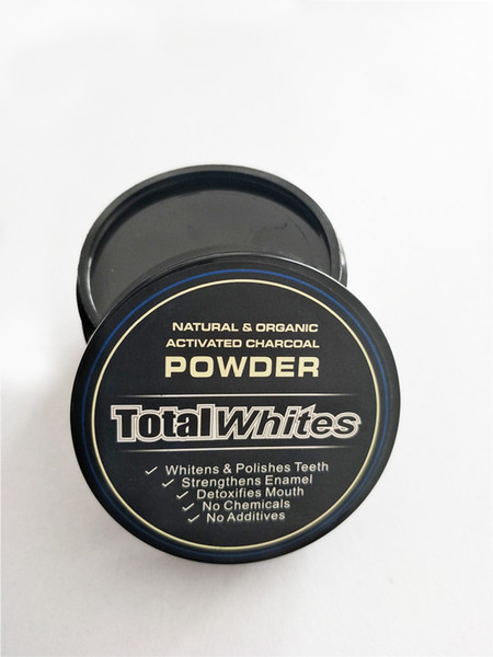 All Natural and Organic Activated Charcoal Teeth Whitening Total Whites Tooth and Gum Powder Total Whites 30g