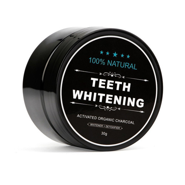 Teeth Whitening Powder Natural Organic Activated Charcoal Bamboo Toothpaste Plaque Tartar Removal Coffee Stains Packing Premium