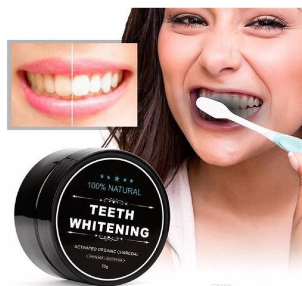 Hot SaleTeeth Whitening Powder Nature Bamboo Activated Charcoal Smile Powder Decontamination Tooth Yellow Stain Bamboo Toothpaste Oral Care