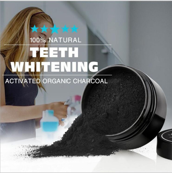 Teeth Whitening Powder 100% Natural Bamboo Activated Charcoal Smile Powder Decontamination Tooth Yellow Stain Bamboo Toothpaste 30g DHL SHIP