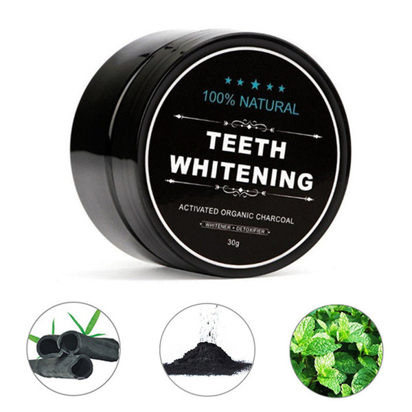 New Nature Bamboo Activated Charcoal Teeth Whitening Powder Smile Powder Decontamination Tooth Yellow Stain Bamboo Toothpaste ST247