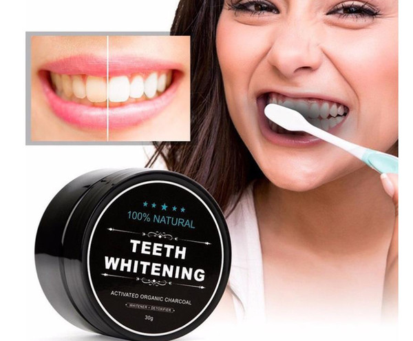 Sealed Activated Charcoal Teeth Whitening Powder charcoalDental Whitelight Tooth powder