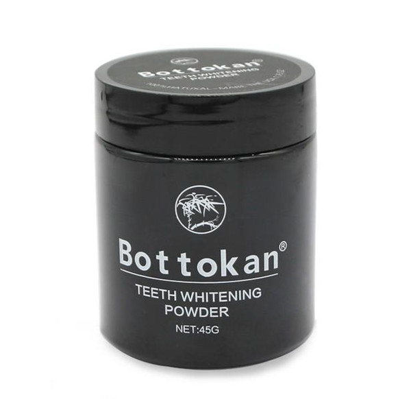 45g Bamboo Charcoal Nature Activated bottokan Teeth Whitening Powder Coffee Tea Stains of Smoking Removal Oral Hygiene Care