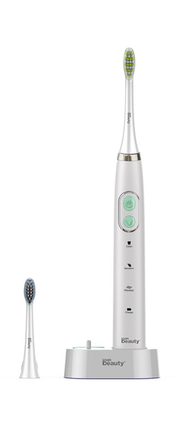 2018 new type oral hygiene teeth whitening Wireless charging IPX7 Rechargeable Sonic Electric toothbrush with Brush Head