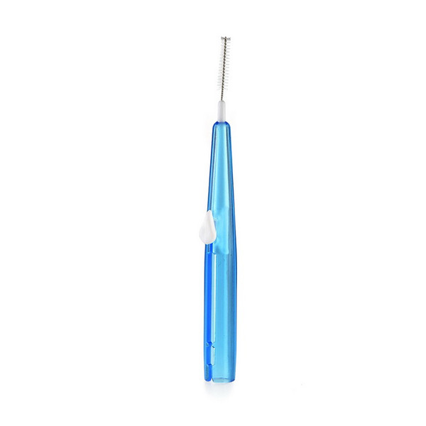 Wholesale-30pcs/lot Interdental Brush Push-Pull cepillo interdental Brushes Orthodontic Wire Toothbrush brosse a dents 0.7/0.8mm