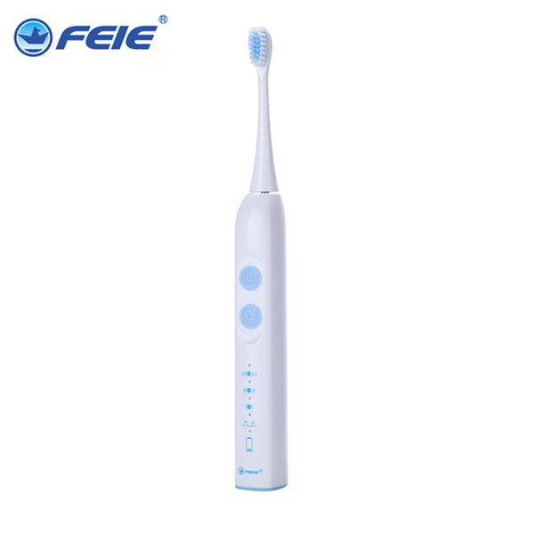 FEIE Electric Toothbrush Clean as Dentists Rechargeable Sonic Toothbrush with Timer 4 Hours Charge Available for 30 Days Use 4 Modes S-520