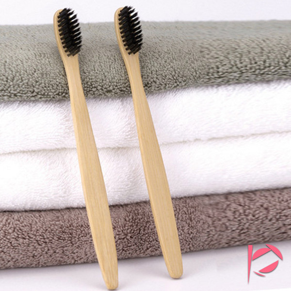 Hot Sale 1PCS Double Ultra Soft Toothbrush Bamboo Charcoal Nano Brush Oral Care Toothbrush Black Heads