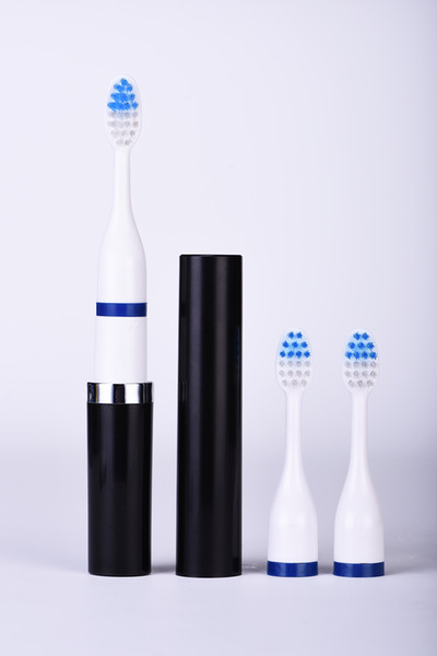 Ultrasonic Electric Toothbrush disposable electric toothbrush Mini Travel Toothbrush with 3 replaced head battery powered