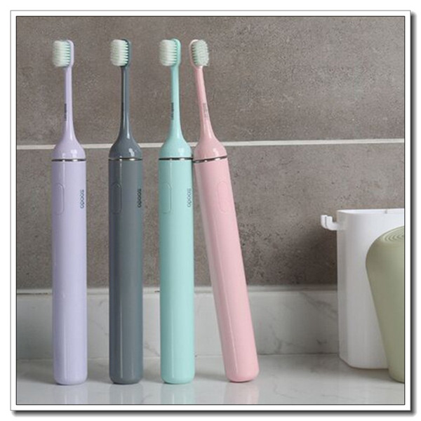 0220Explosive customized supersonic electric toothbrush using intelligent USB charging convenient and fast five fashionable color soft feath