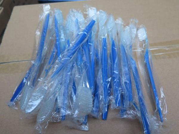 Free shipping Disposable toothbrush 100 for 30 dollars Hotel Hotel Bathing Disposable Soft hair toothbrush toothpaste