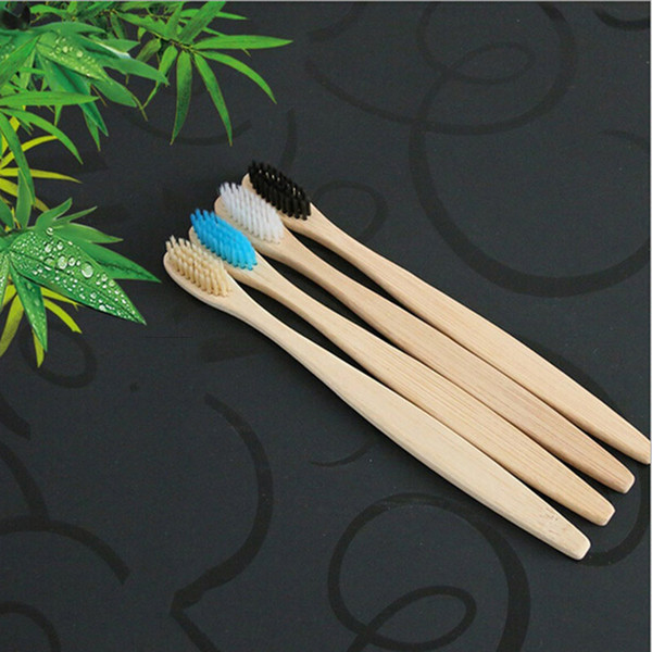 2018 Portable Disposable Bamboo Handle Soft Hair Toothbrush Hotel Guest Room Disposable Bamboo Toothbrush