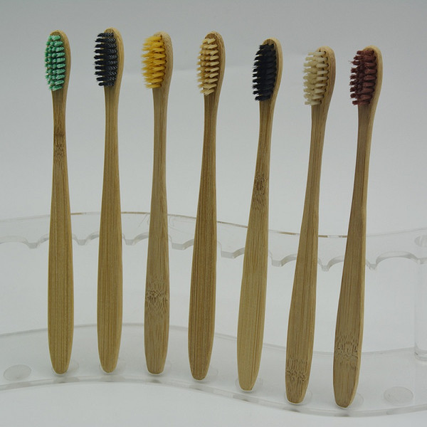 All kinds Of Custom High-Grade Bamboo Soft Bamboo Toothbrush Health And Environmental Protection Toothbrush Custom Logo