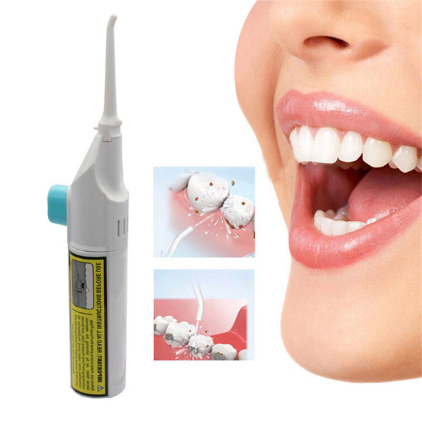 Portable Teeth Cleaning Power Floss Water Jet Dental Flosser Deep Whiten Tooth No Batteries Dental Clean