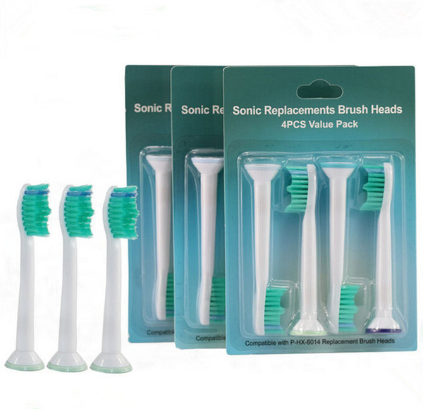 Sonicare Toothbrush Head packaging Electronic Replacement Heads For Phili Sonicare ProResults HX6013 Toothbrush In Stock 4PCS/pack