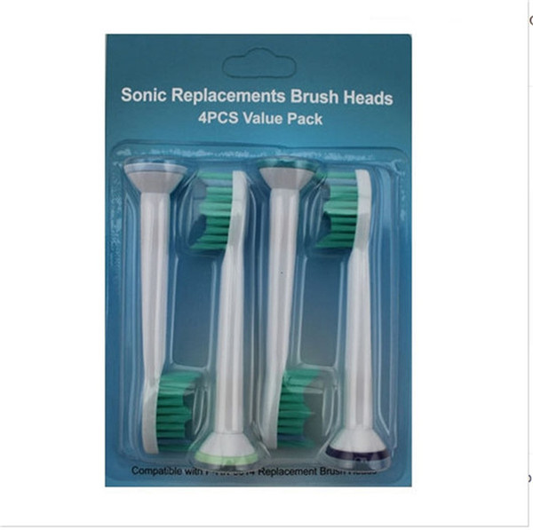 2017Hot Top Quality Electric toothbrush heads HX6014 Compatible Brush Heads for Philips Sonicare Replacement heads Free shipping