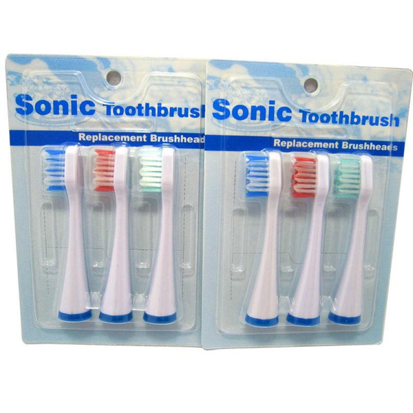 6pcs Replacement Brush Heads for RST2031 RST2050 RST2030 RST2090 UV Sonic Toothbrush