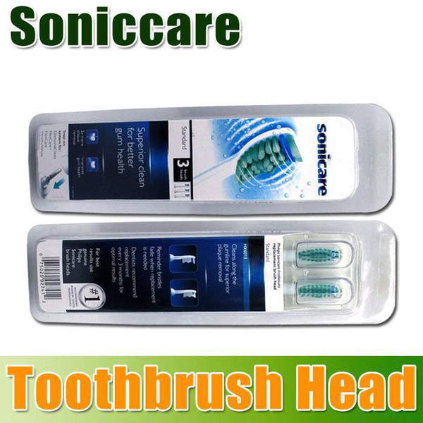 2017 hot hot Sonicare Toothbrush Head packaging electric ultrasonic Replacement Heads For Phili Sonicare ProResults HX6013 3ps/pack