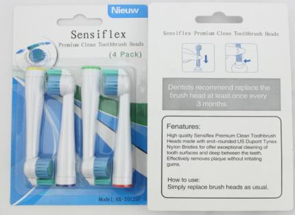 HX2012 Electric Toothbrush Heads For HX1610 HX1620 HX1630 Series Oral Hygiene Tooth Brush Heads 4pcs/pack