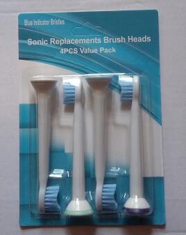 HOT New model 4Pcs/pack Electric Toothbrush Head Replacement Heads Fits for HX6084 ProResults Standard with package