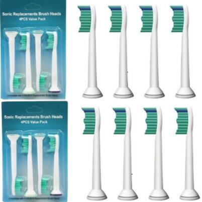 High Quality Sonic Toothbrush Heads Sonicare Compatible HX6014 HX6013 HX6011 Brush Heads Replacement 4pcs/pack CCA6672 10000pcs