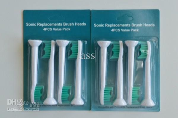 In Stock Electric toothbrush heads Compatible HX6014/HX6013/HX6011 Brush Heads for Philips Sonicare Replacement heads 10000pcs/lot by DHL