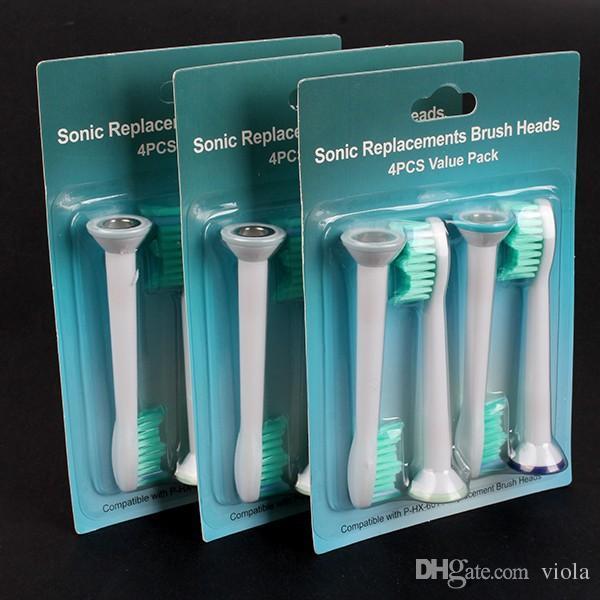 Electric toothbrush heads Compatible HX6014 HX6013 HX6011 Brush Heads for Philips Sonicare Replacement heads 4000pcs 1000packs