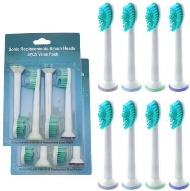 4pcs/pack Electric Toothbrush Heads Replacement For Philips Sonicare Hygiene Care Clean P-HX-6014 HX6014 Toothbrush Heads CCA10005 100set