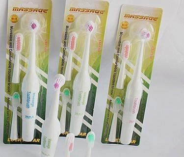 Top AAA quality electric toothbrush with 2 extral brush head toothbrush for adult/childen