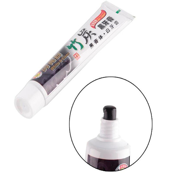 Drop Shipping charcoal toothpaste whitening black tooth paste bamboo charcoal toothpaste oral hygiene tooth paste