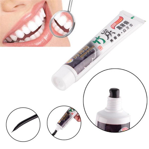 Newest Charcoal Toothpaste Whitening Black Bamboo Charcoal Toothpaste Oral Hygiene Teeth Care 100g HOT HOT SALE 0610023