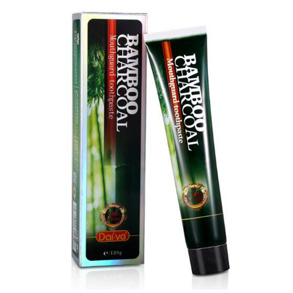 HOT MABOX Bamboo Charcoal Tooth Whitening Toothpaste Remove Stains Gingival Fresh and Shiny White Mint Removes Bad breath