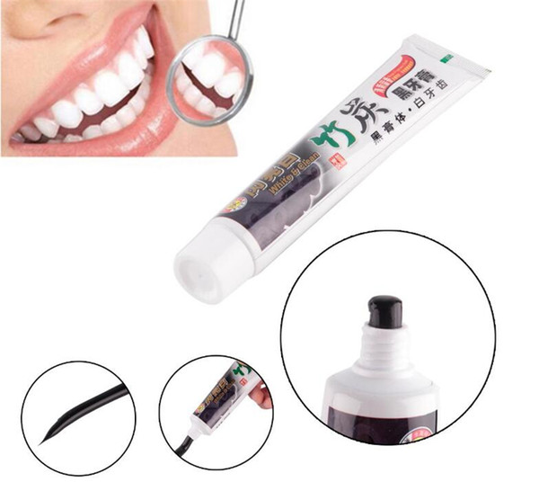 2018 charcoal toothpaste whitening black tooth paste Bamboo charcoal toothpaste Teeth Care Accessory oral hygiene tooth paste new YG0201064