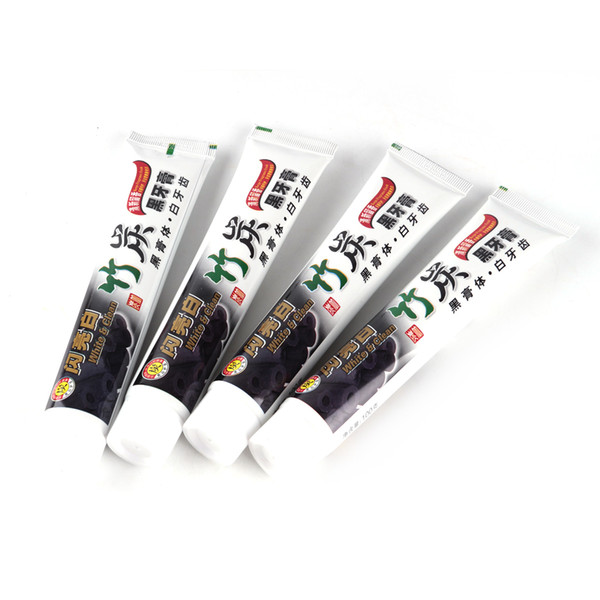 2018 Top Selling New 100g Bamboo Toothpaste Charcoal All-purpose Teeth Whitening The Black Toothpaste Wholesale DHL Free Shipping