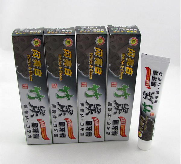 2017 hot High Quality toothpaste charcoal toothpaste whitening black tooth paste bamboo charcoal toothpaste oral hygiene tooth past