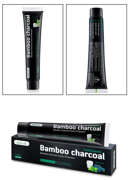 2019 New 120g Oral Hygiene Toothpaste Whitening Teeth Women Tooth Paste Black Bamboo Charcoal Toothpaste High Quality Free Shipping