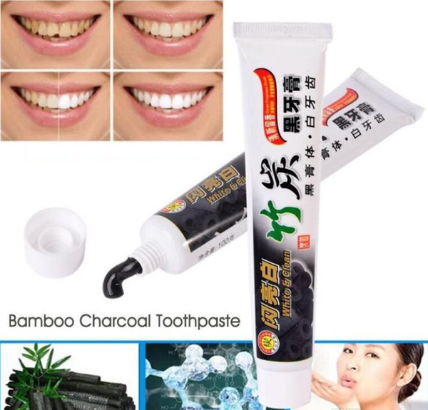 2017 hot High Quality toothpaste charcoal toothpaste black tooth paste bamboo charcoal toothpaste oral hygiene tooth paste