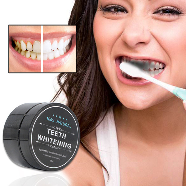 Teeth Whitening Powder Nature Bamboo Activated Charcoal Smile Powder Decontamination Tooth Yellow Stain Bamboo Toothpaste Oral Care