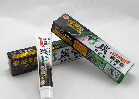 2017 new top quality charcoal toothpaste white and clean whitening black toothpaste bamboo oral hygiene tooth paste hot item