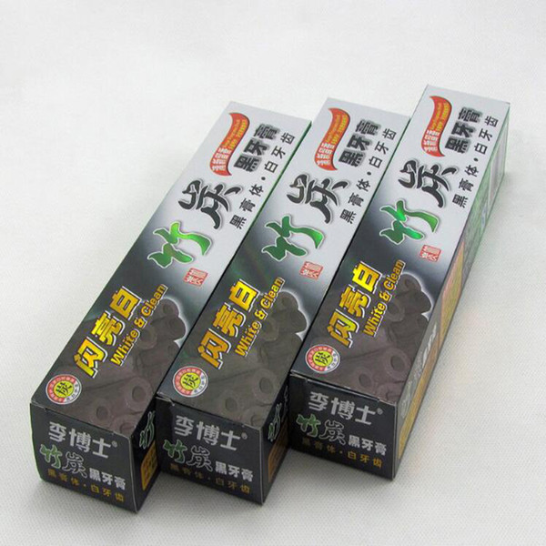 2017 hot High Quality toothpaste charcoal toothpaste whitening black tooth paste bamboo charcoal toothpaste oral hygiene tooth paste