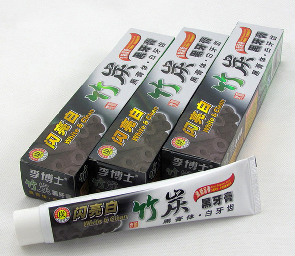 Newest Charcoal Toothpaste anti-halitosis go smoke stains to stain teeth Whitening Black Bamboo Charcoal Toothpaste Oral Hygiene Teeth Care