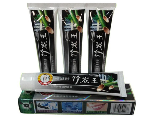 Hot Sale Charcoal Toothpaste Whitening Black Toothpaste Bamboo Charcoal Tooth Whitening Teeth Whitener Oral Hygiene Products Supplies 105g